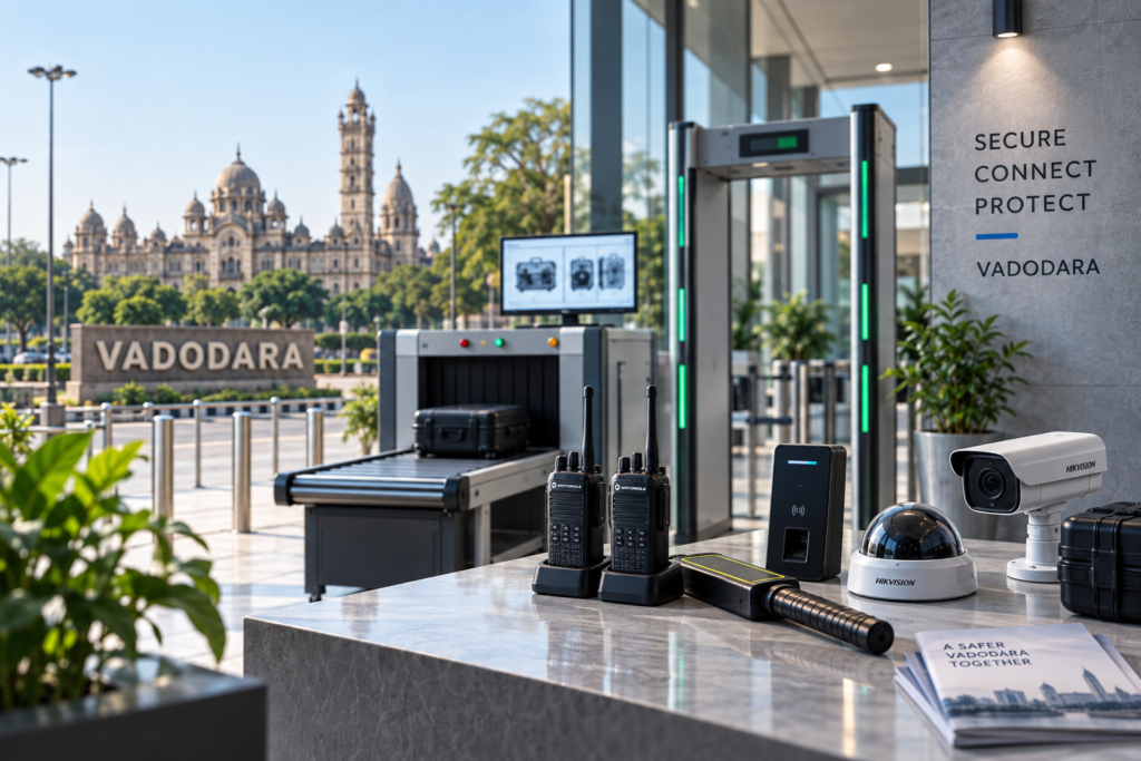 Unisun Techs communication and security equipment supply in Vadodara