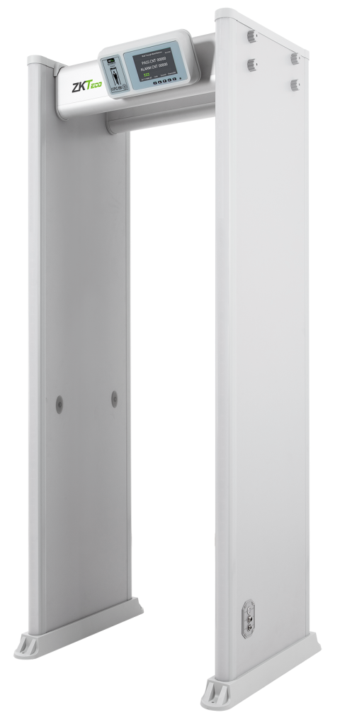 Door frame metal detector